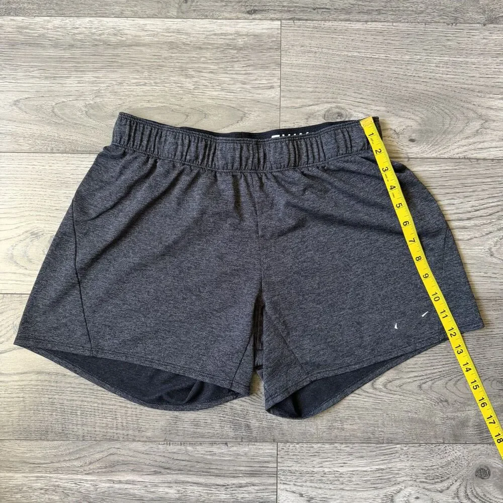 Nike‎ Dri-Fit Gray Heathered Athletic Shorts No Liner - Size Medium